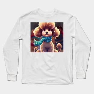 Cute Poodle Long Sleeve T-Shirt